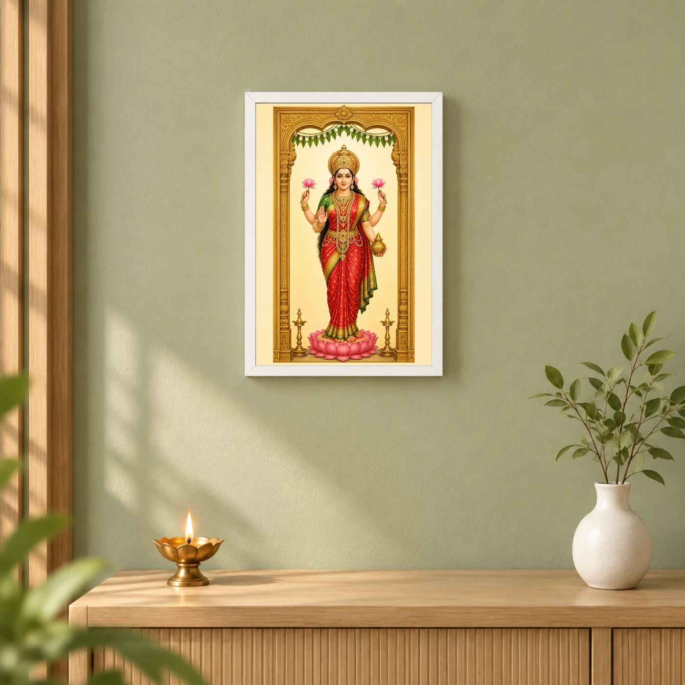 Lakshmi — Main Entrance Door Frame (Vertical), view 6