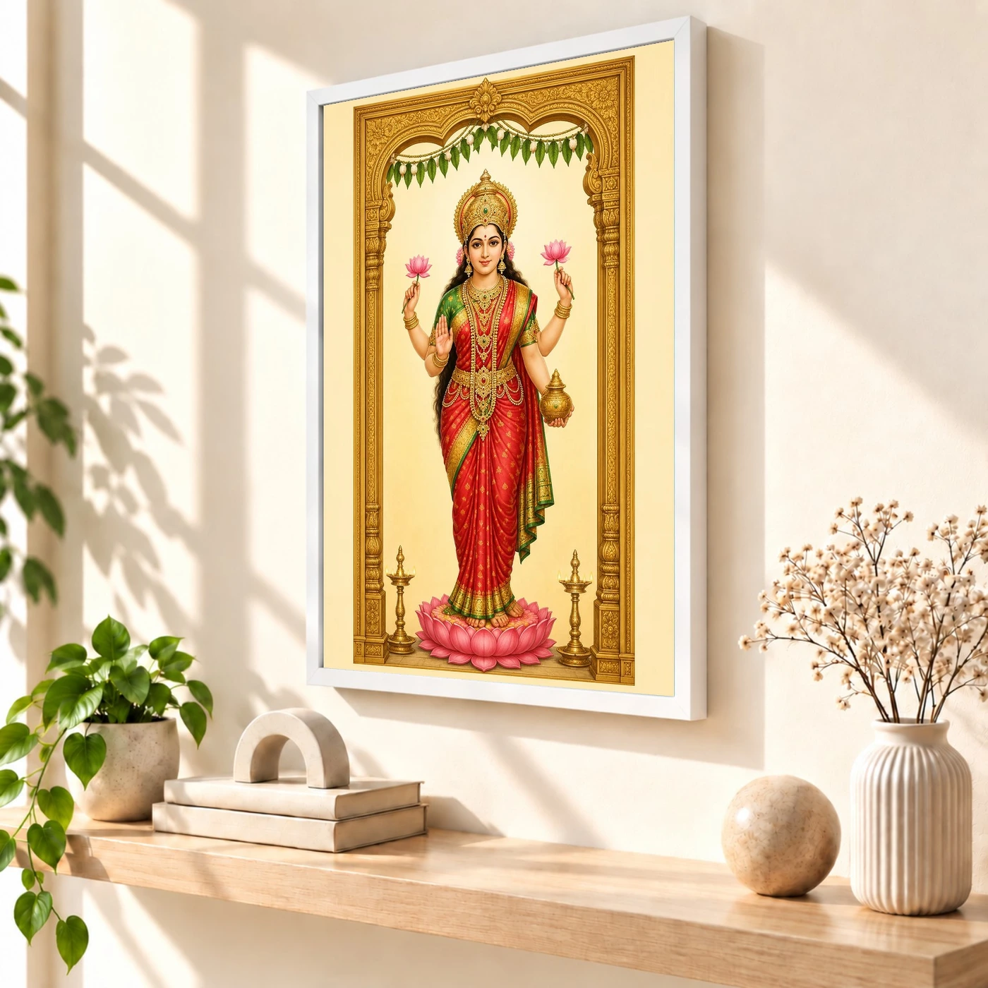 Lakshmi — Main Entrance Door Frame (Vertical), view 7