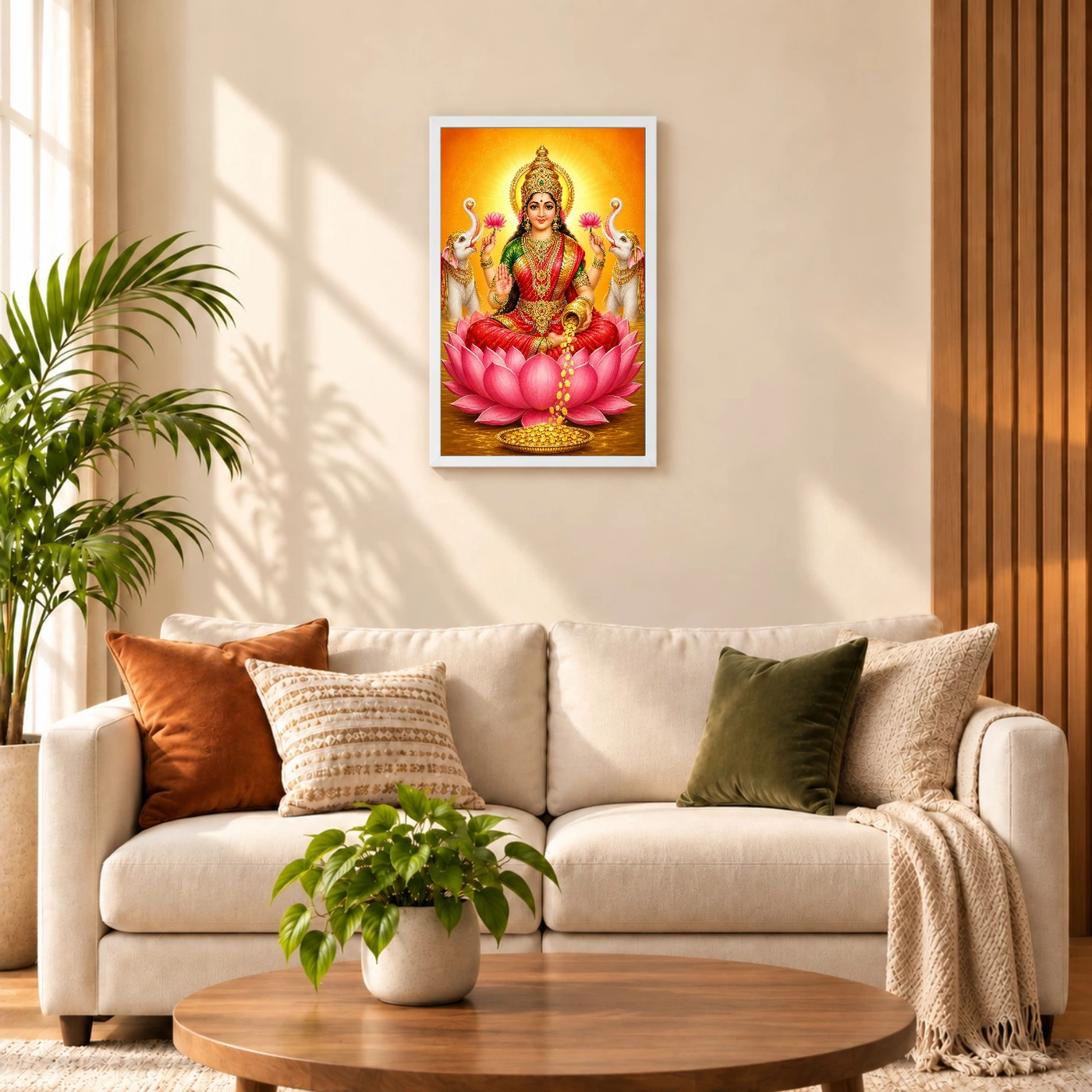 Lakshmi Mata — Divine Blessings of Wealth Frame, view 9