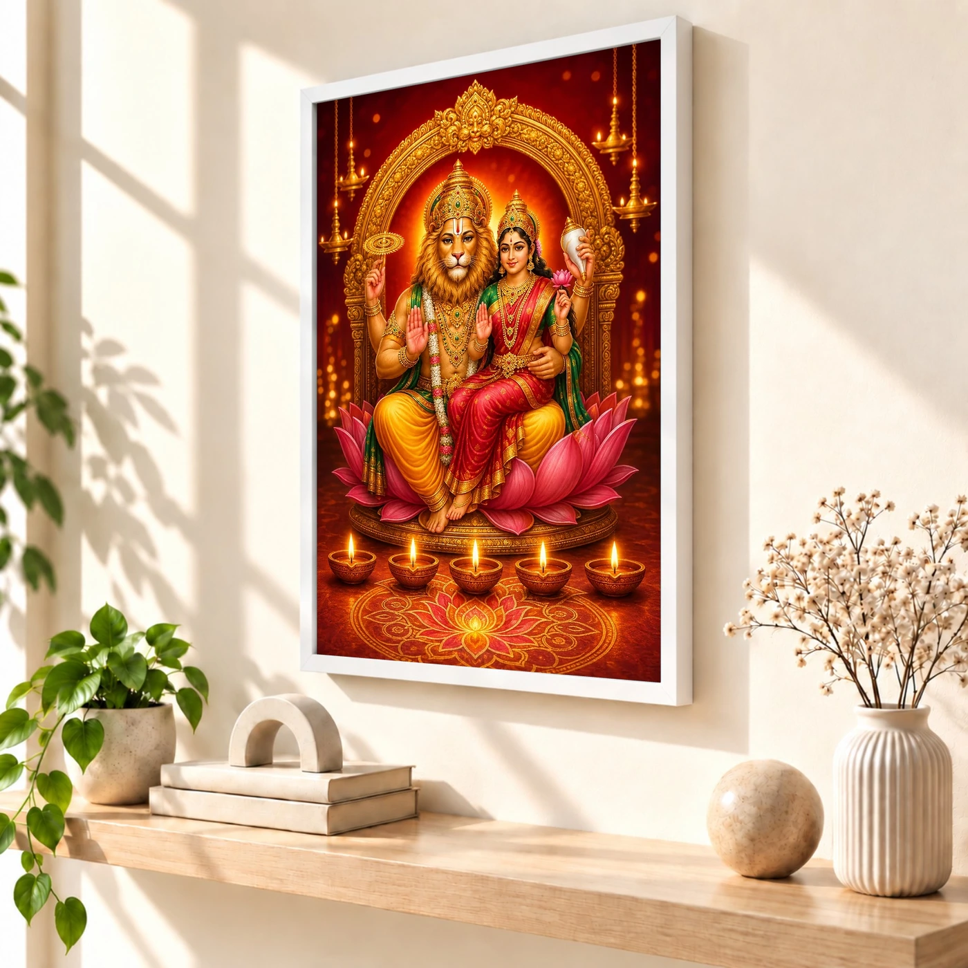 Lakshmi Narasimha — Diwali Gifting Edition Frame, view 7