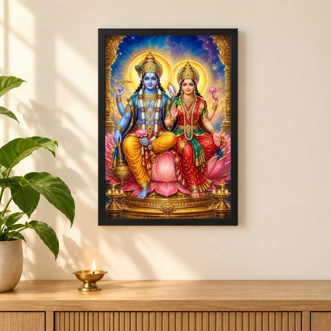 Lakshmi Narayan — Divine Union Frame, view 3