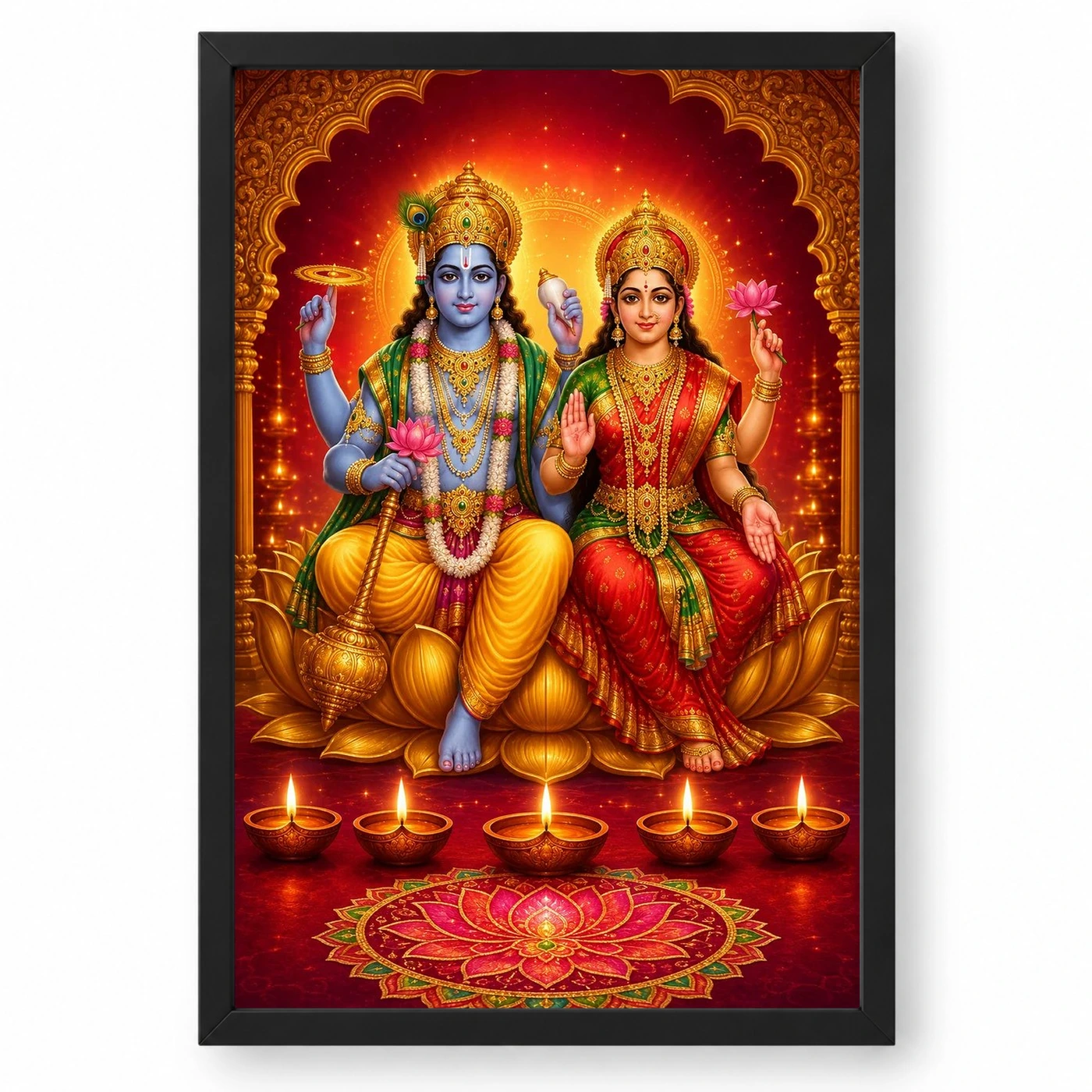 Lakshmi Narayan — Diwali Gifting Edition Frame