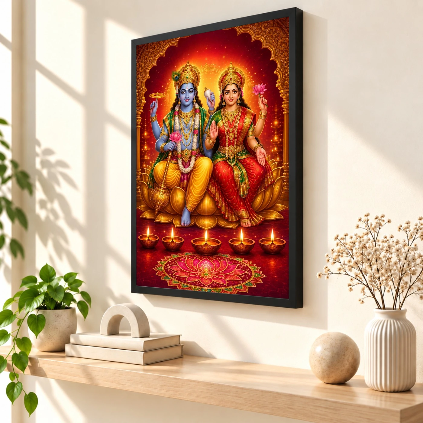 Lakshmi Narayan — Diwali Gifting Edition Frame, view 2
