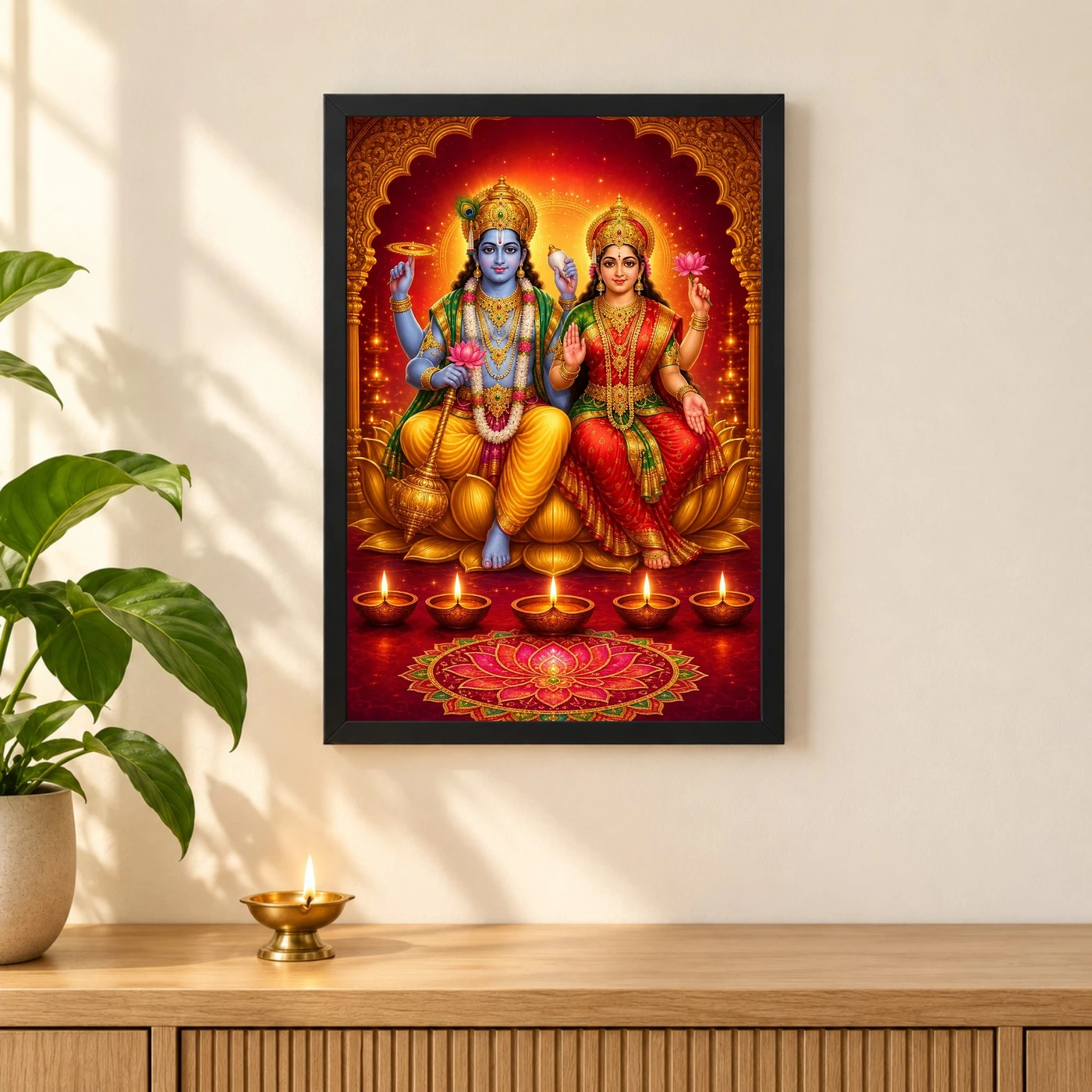 Lakshmi Narayan — Diwali Gifting Edition Frame, view 3