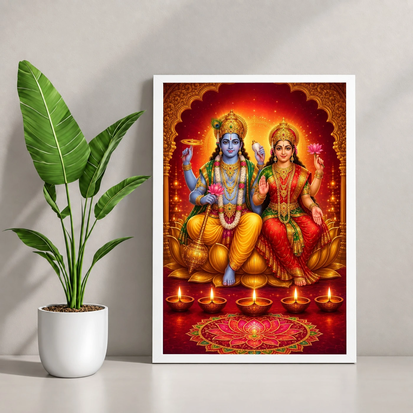 Lakshmi Narayan — Diwali Gifting Edition Frame, view 4
