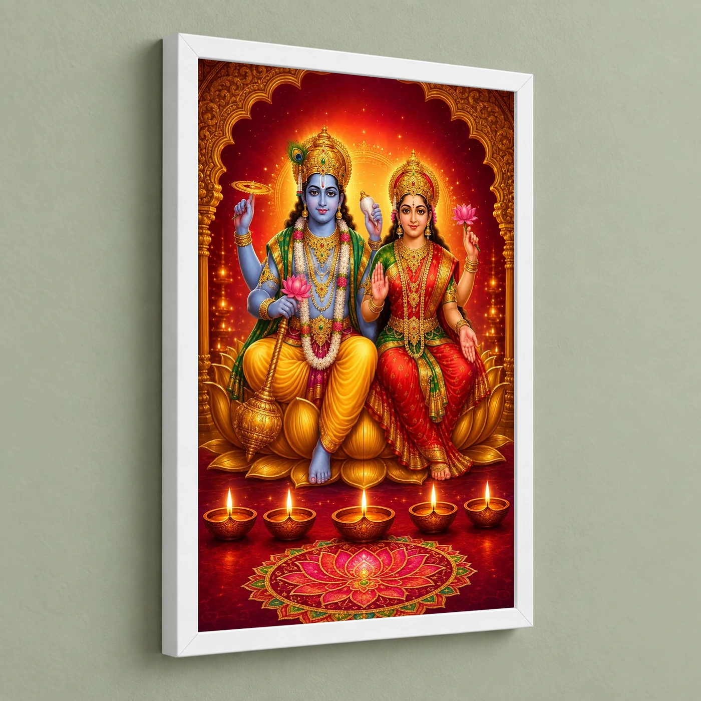 Lakshmi Narayan — Diwali Gifting Edition Frame, view 5