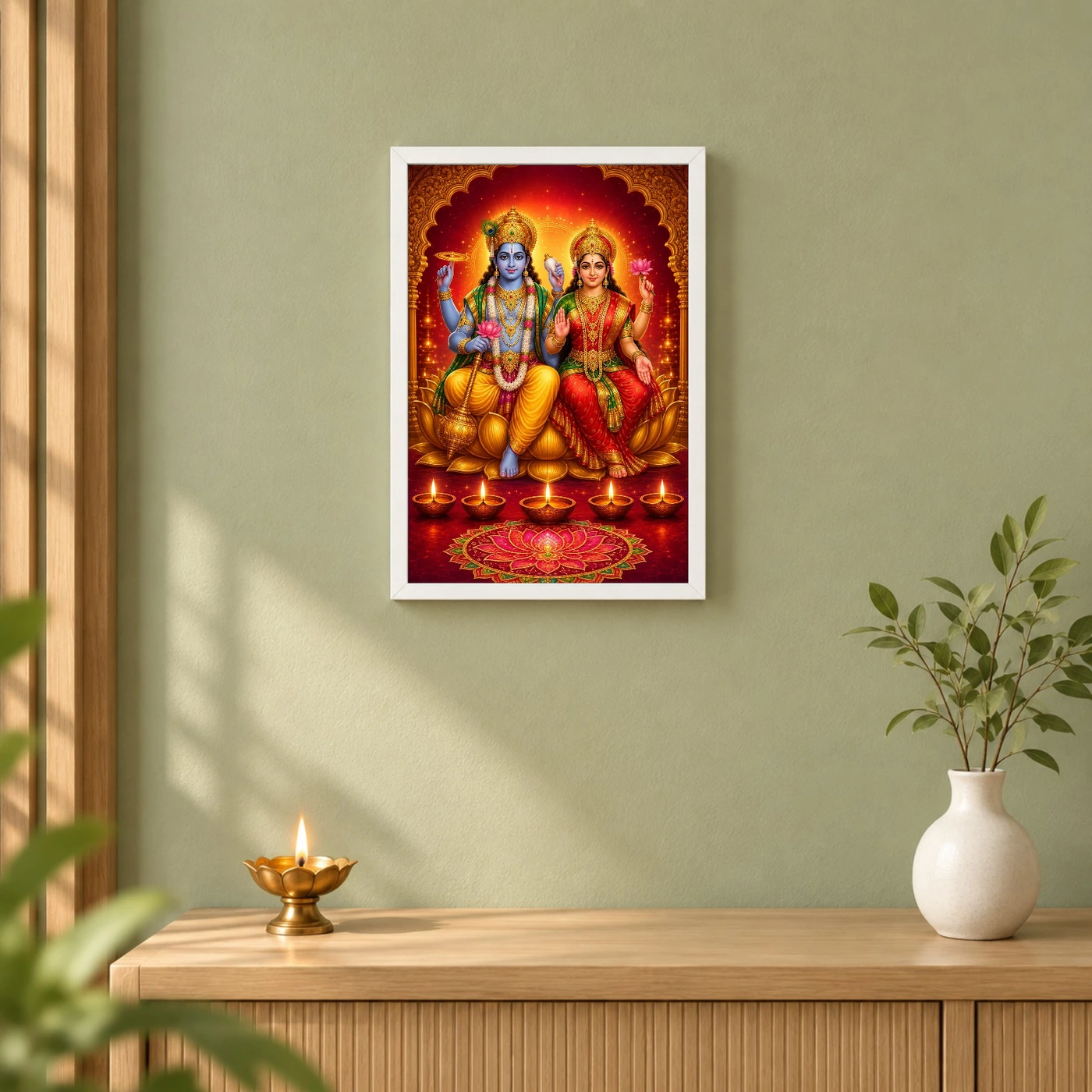 Lakshmi Narayan — Diwali Gifting Edition Frame, view 6