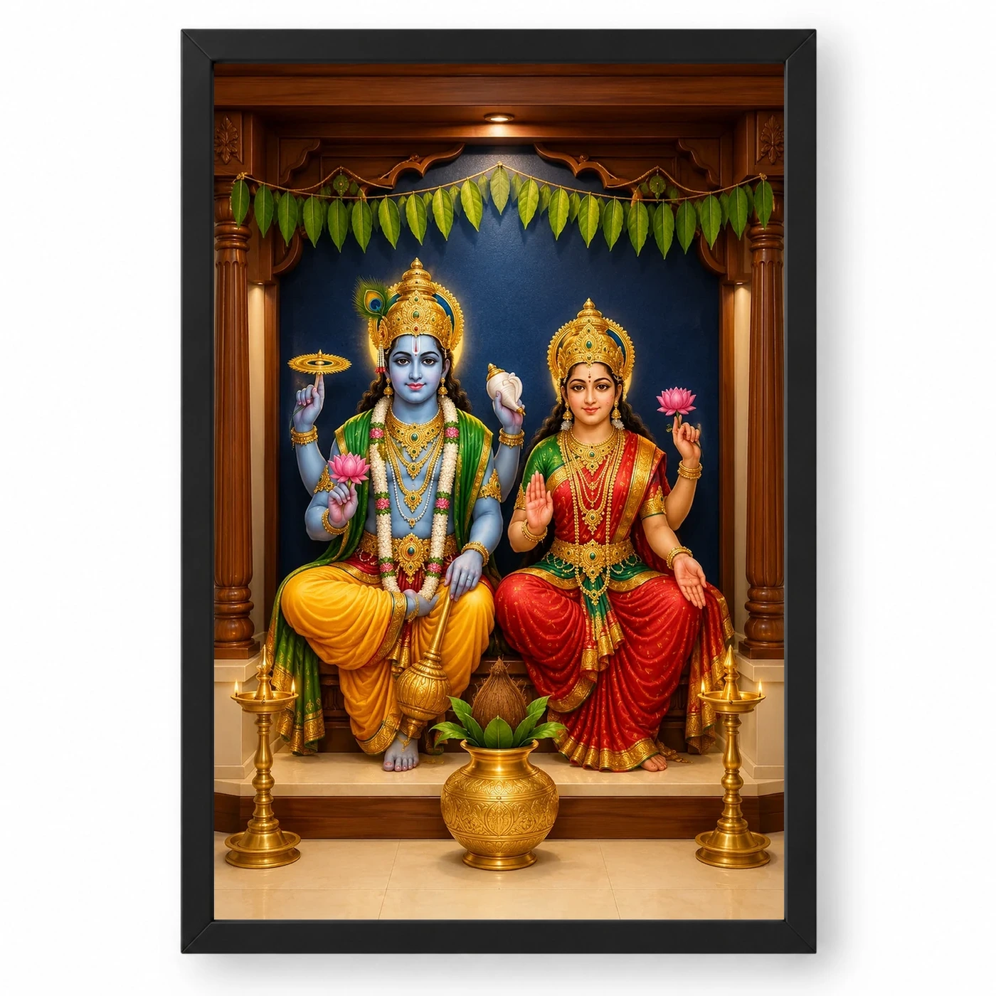Lakshmi Narayan — Housewarming Gift Frame