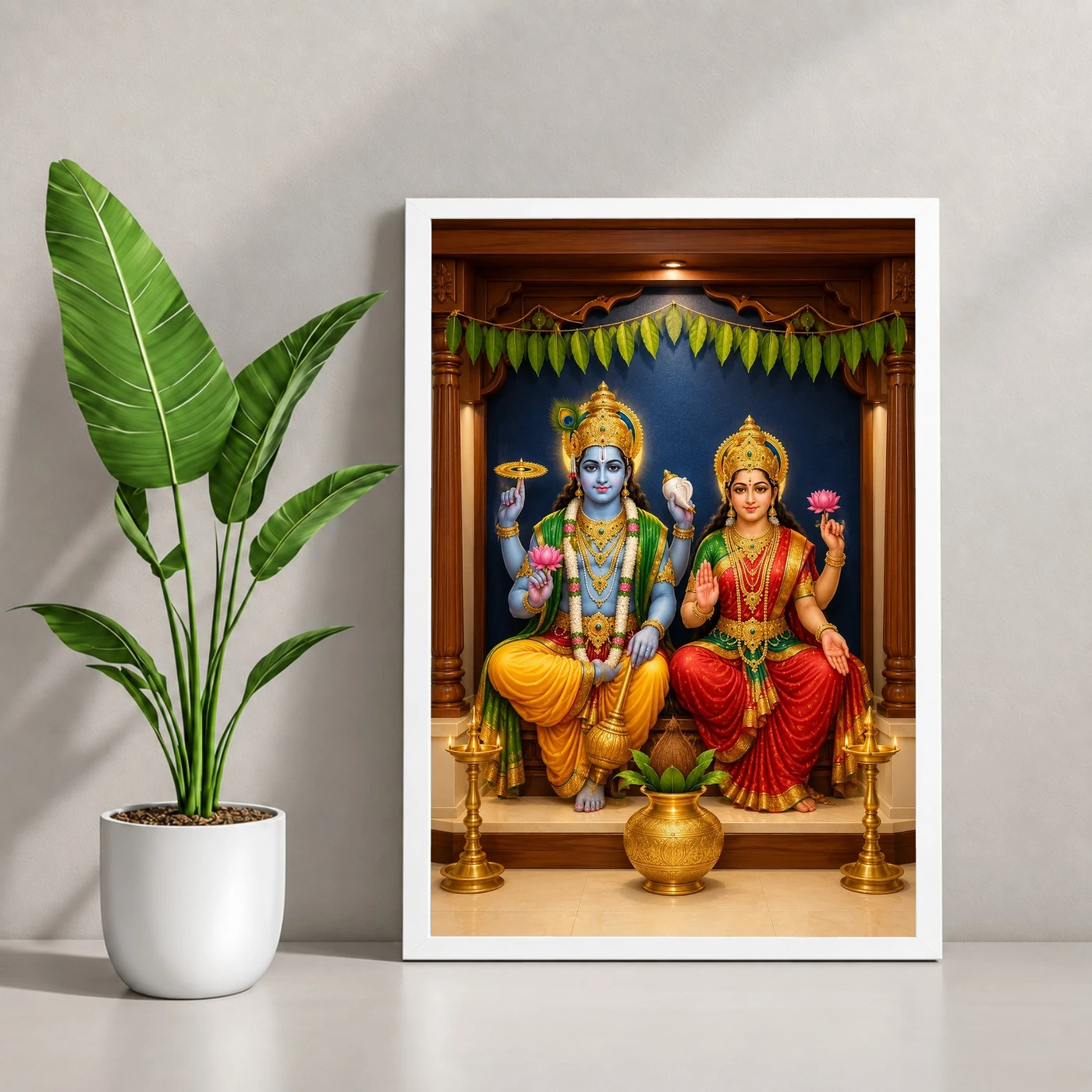 Lakshmi Narayan — Housewarming Gift Frame, view 4