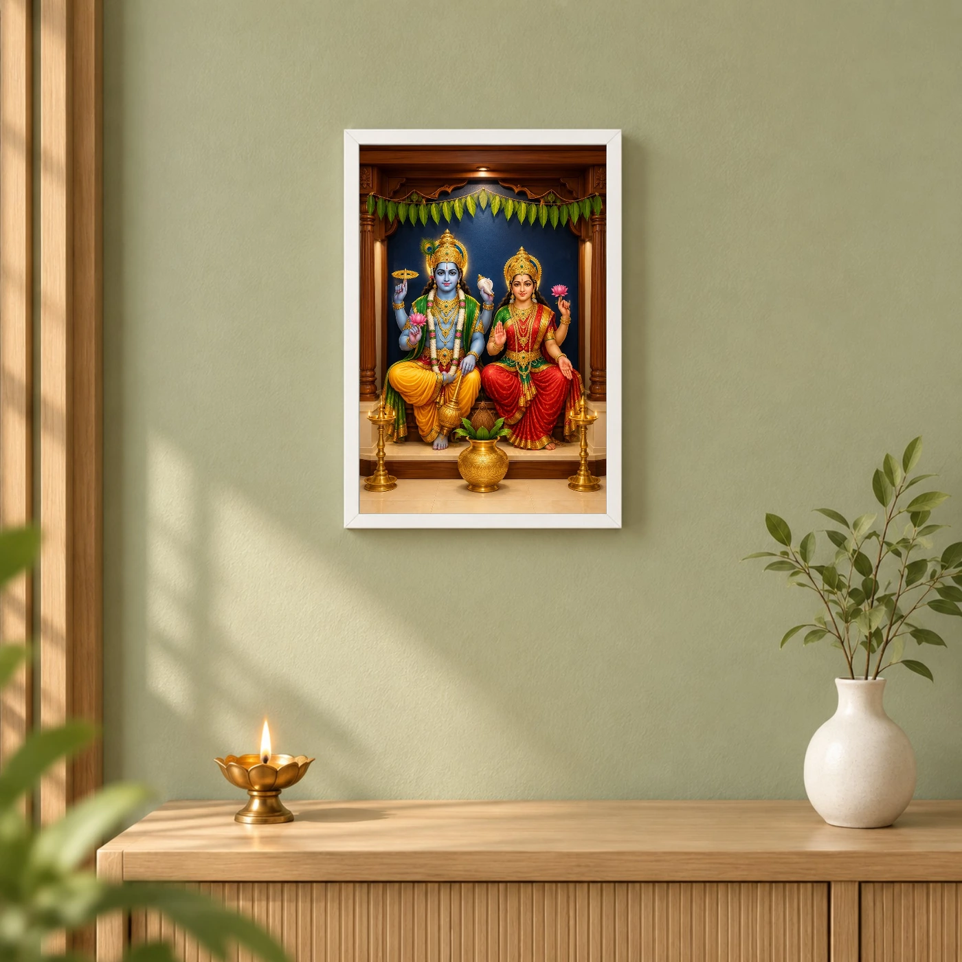 Lakshmi Narayan — Housewarming Gift Frame, view 6