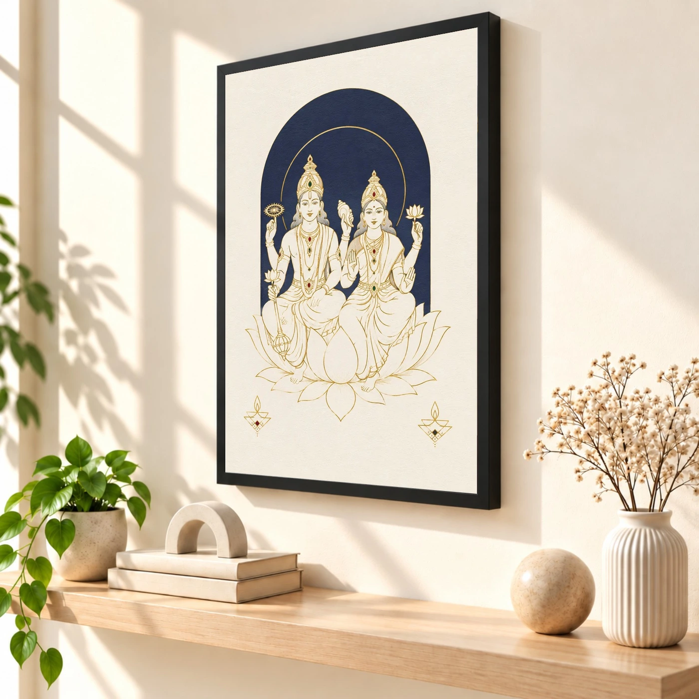 Lakshmi Narayan — Modern Minimalist Frame, view 2