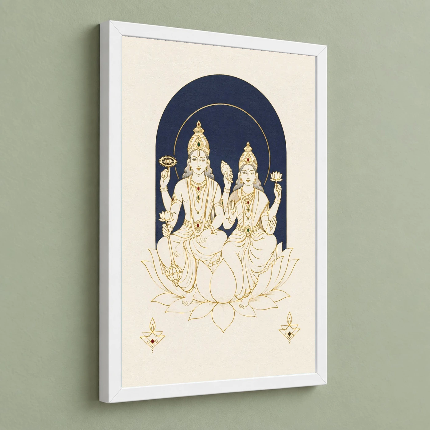 Lakshmi Narayan — Modern Minimalist Frame, view 5