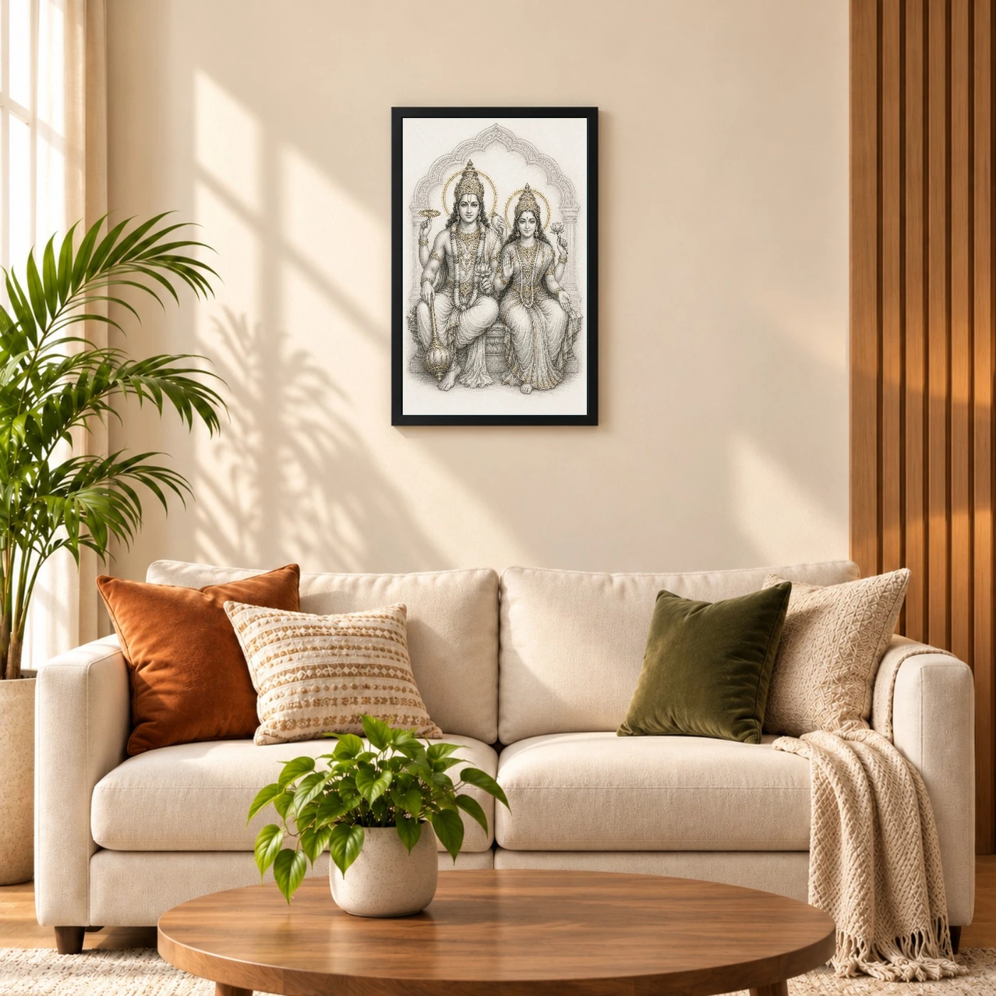 Lakshmi Narayan — Monochrome Sketch Frame, view 8