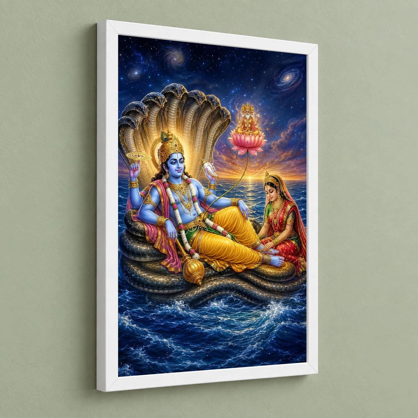 Lakshmi Narayan — Sesha Shayana (Cosmic Ocean) Frame, view 5