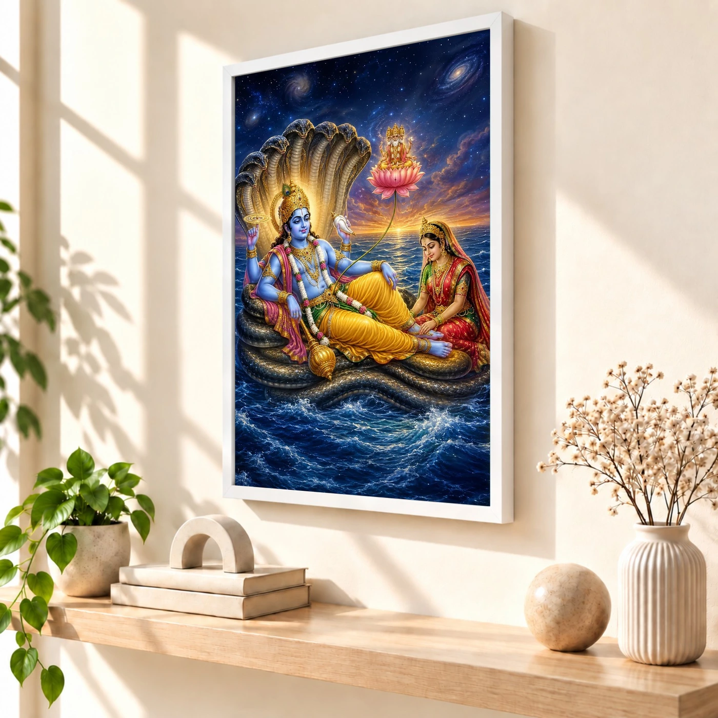 Lakshmi Narayan — Sesha Shayana (Cosmic Ocean) Frame, view 7