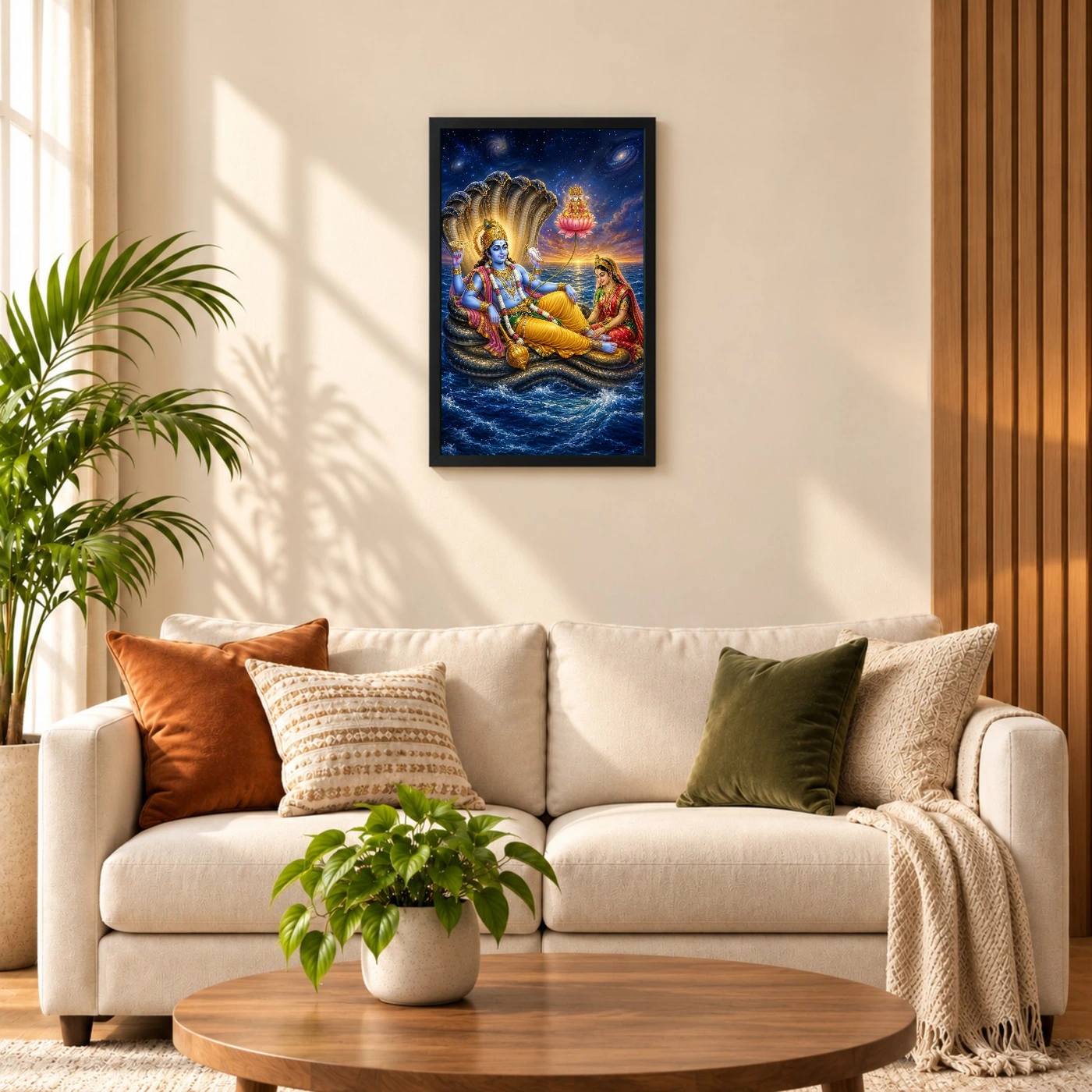Lakshmi Narayan — Sesha Shayana (Cosmic Ocean) Frame, view 8