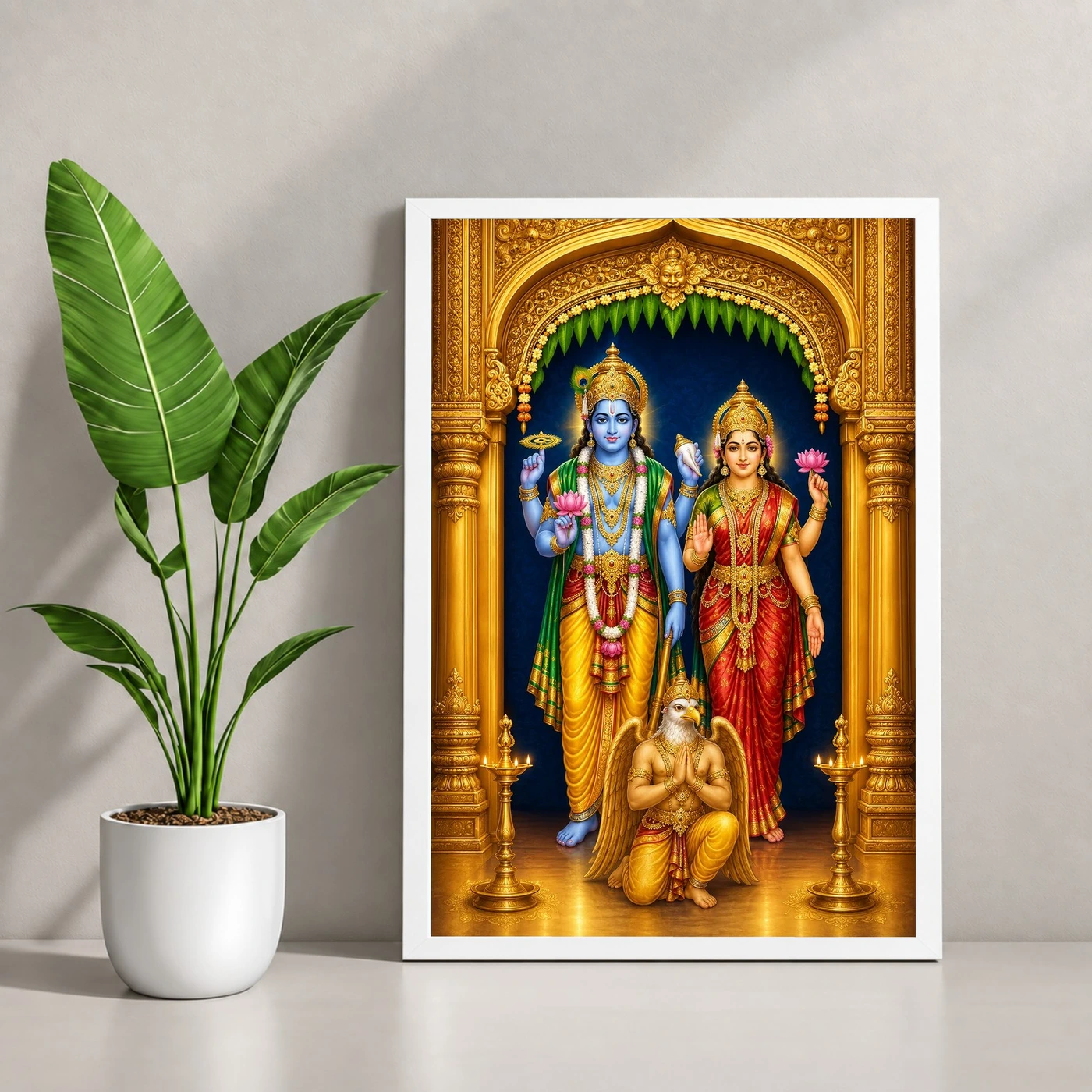 Lakshmi Narayan — Vertical Entrance Door Frame, view 4