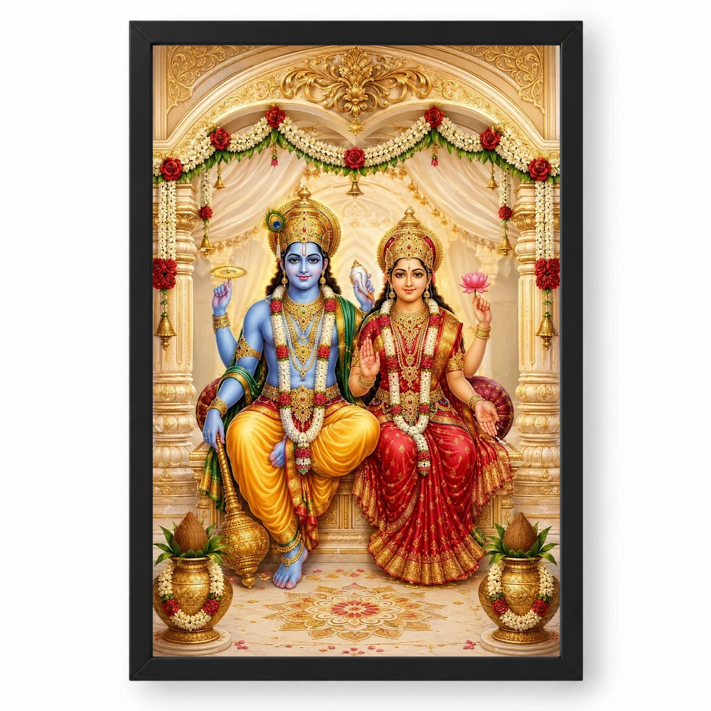 Lakshmi Narayan — Wedding Gift Edition Frame