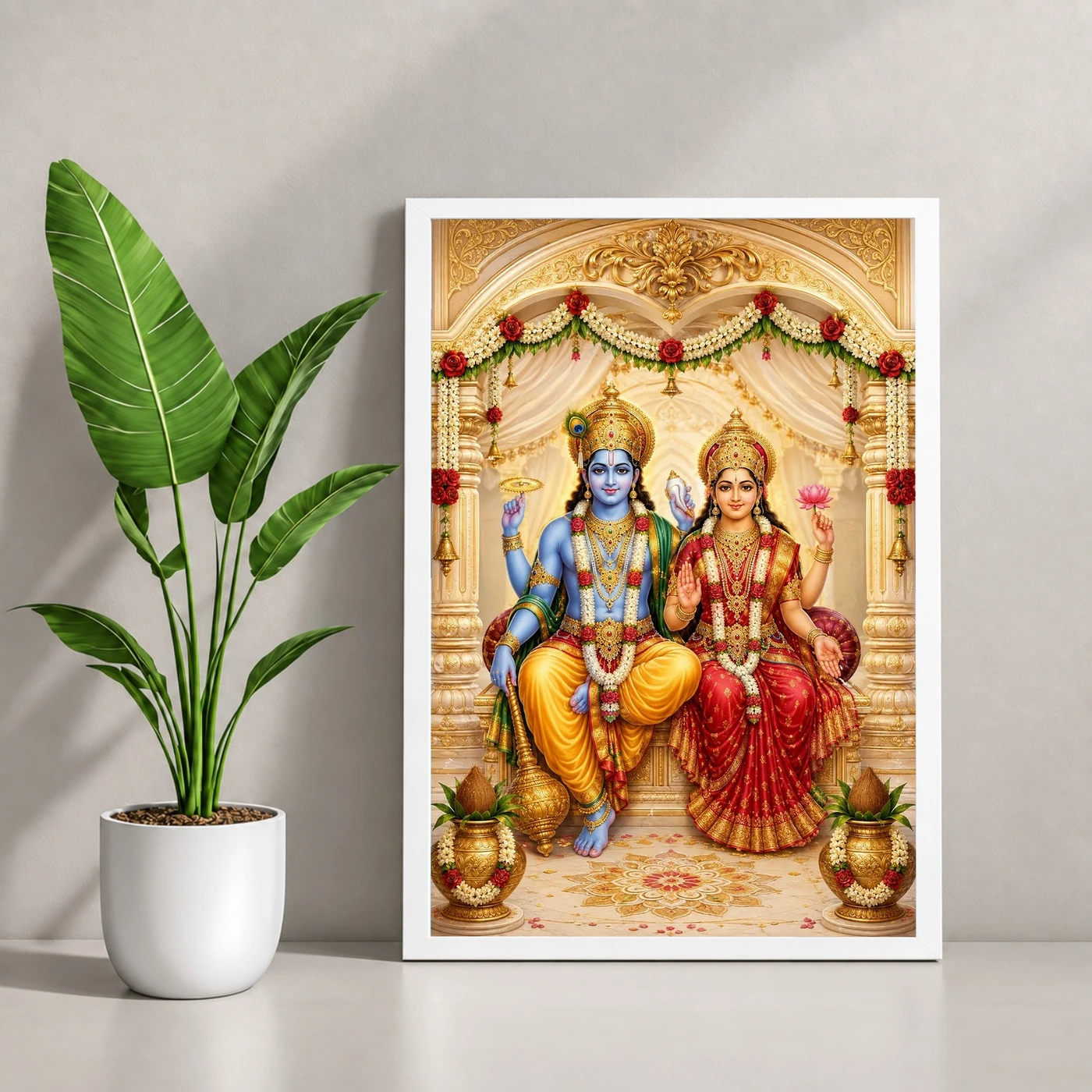 Lakshmi Narayan — Wedding Gift Edition Frame, view 4