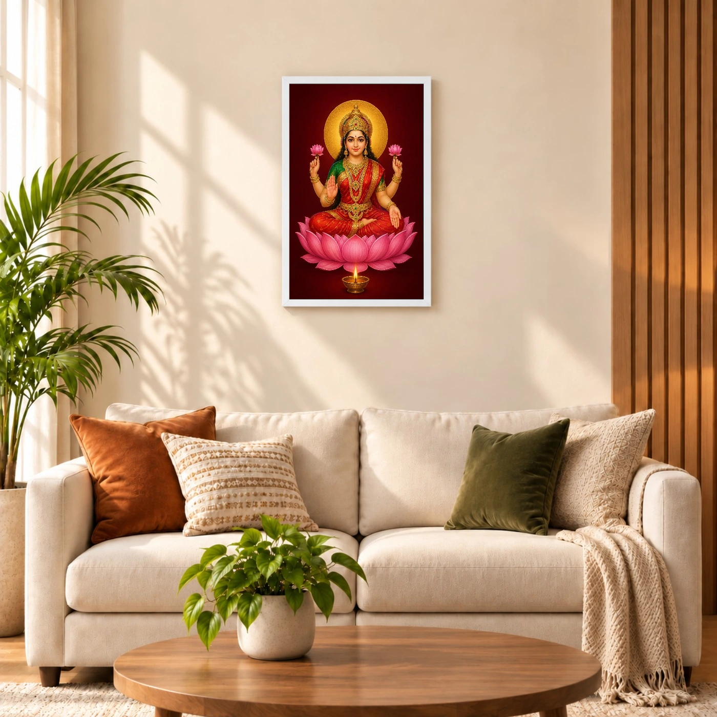 Lakshmi — Pooja Mandir Small Frame, view 9