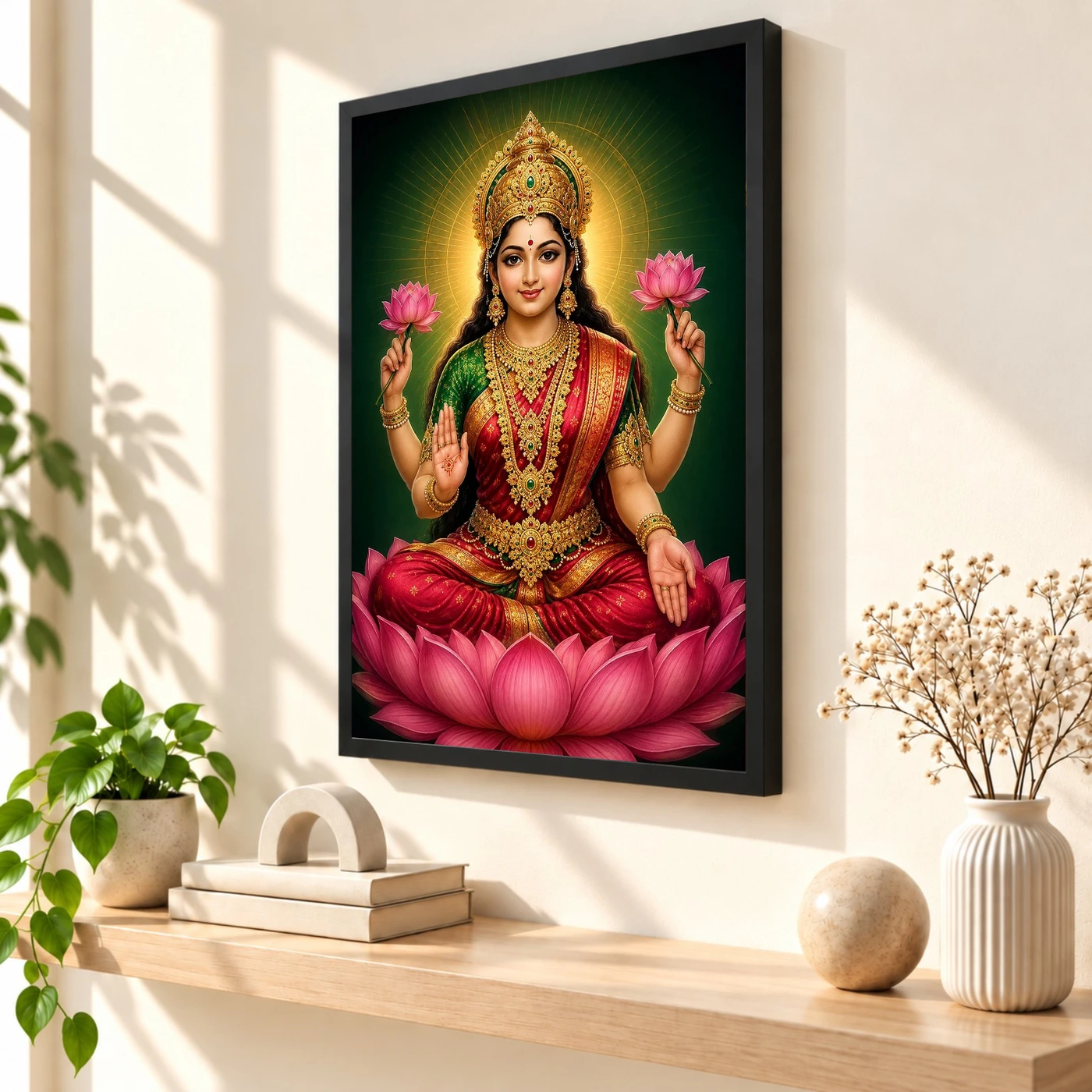 Lakshmi — Radiant Backlit Portrait Frame, view 2