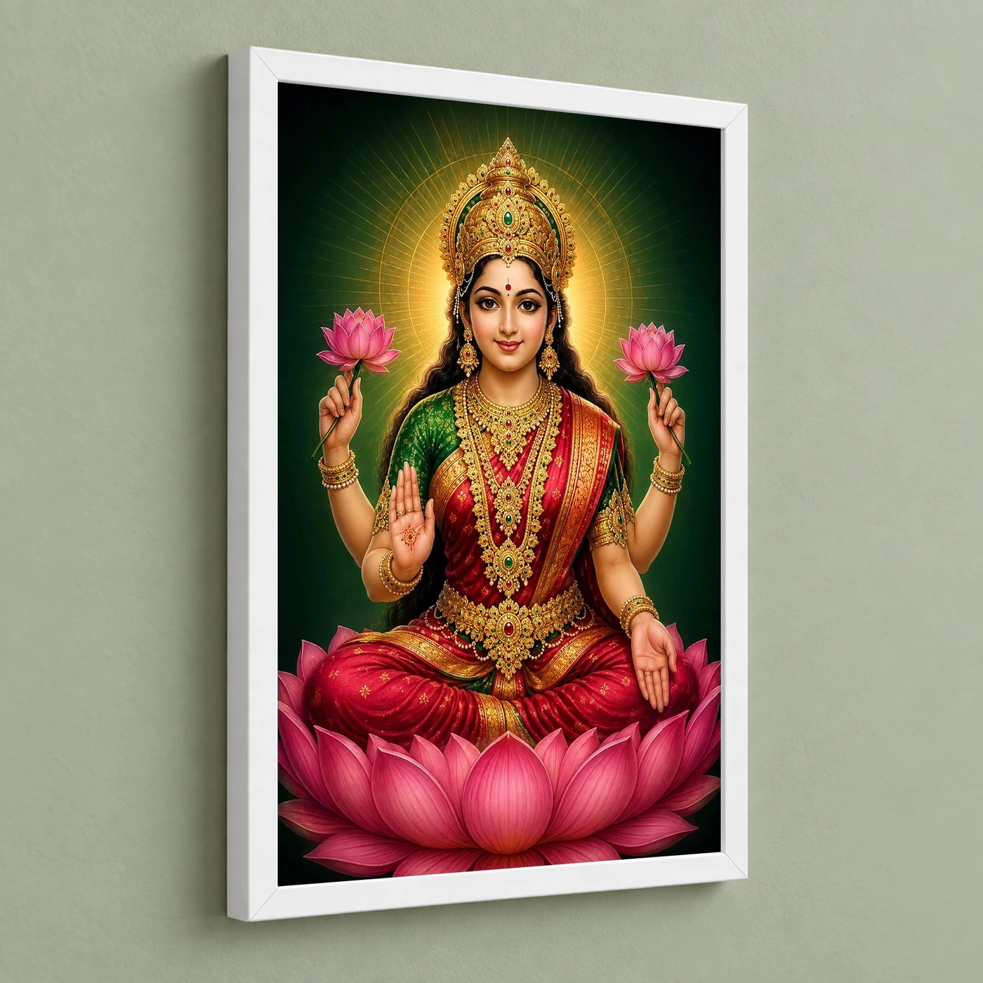 Lakshmi — Radiant Backlit Portrait Frame, view 5