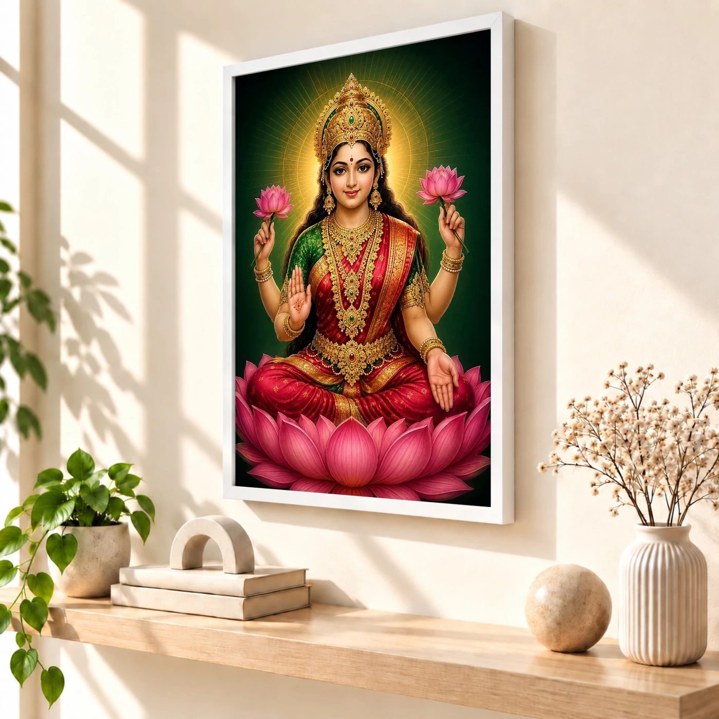 Lakshmi — Radiant Backlit Portrait Frame, view 7