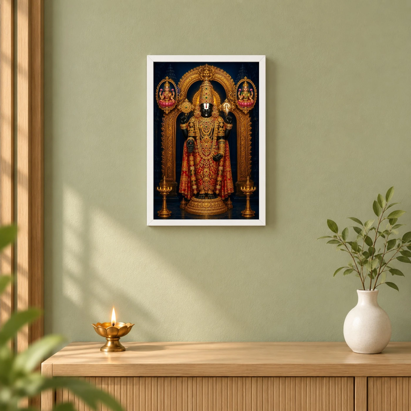 Lakshmi Venkateshwara — Large Statement Wall Frame, view 6