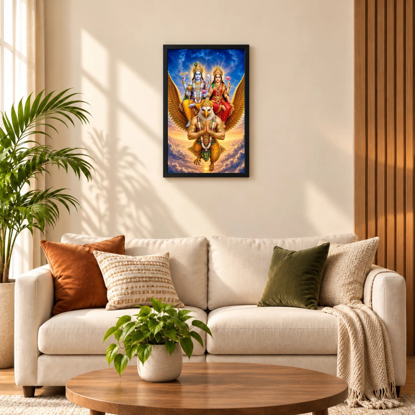 Lakshmi Vishnu — Garuda Vahana Frame, view 8