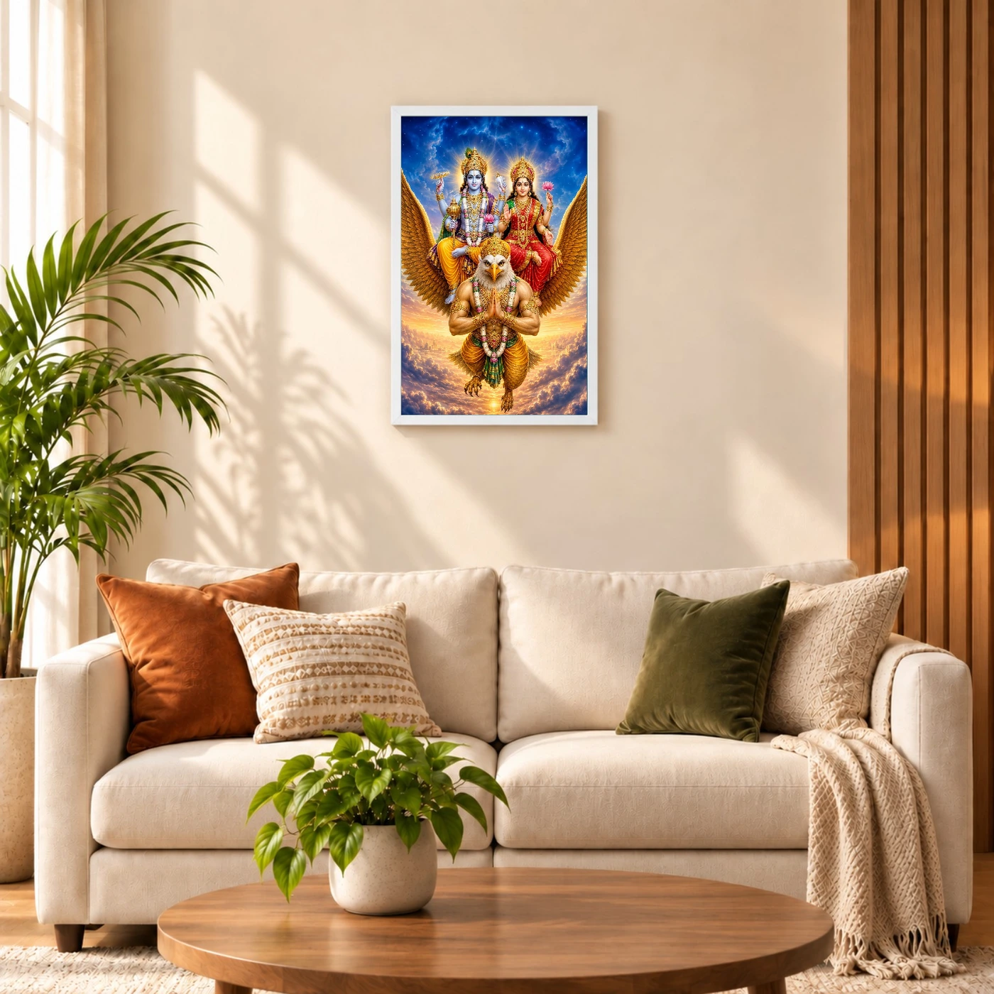 Lakshmi Vishnu — Garuda Vahana Frame, view 9