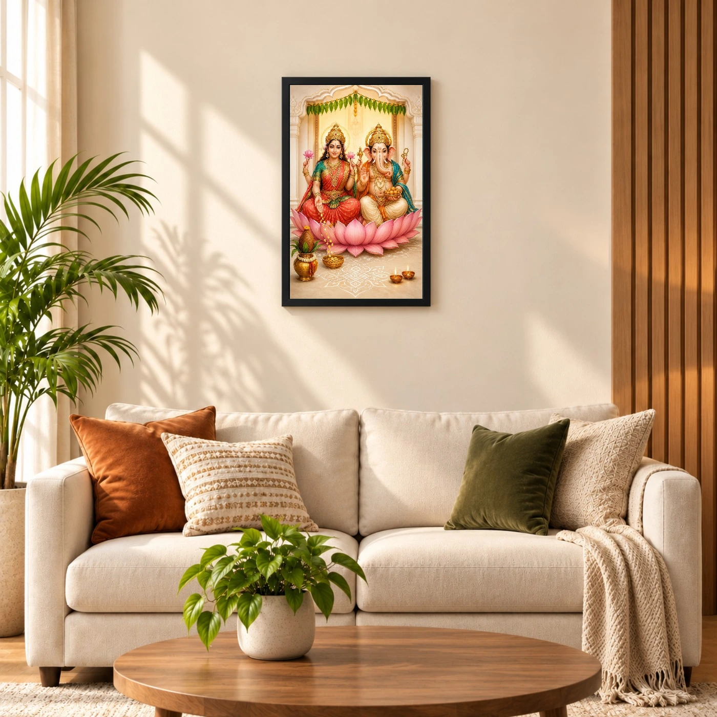 Laxmi Ganesh — Housewarming Gift Frame, view 8
