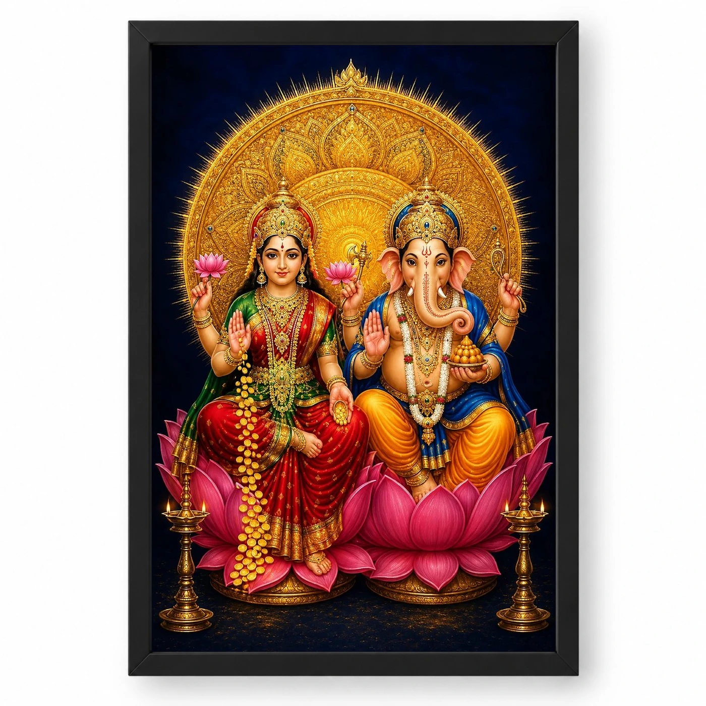 Laxmi Ganesh — Large Wall Statement Frame