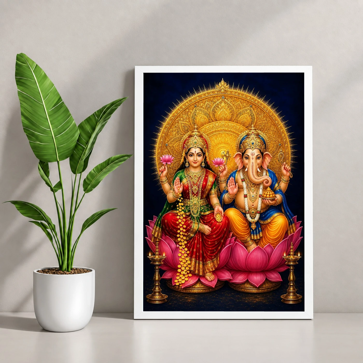 Laxmi Ganesh — Large Wall Statement Frame, view 4