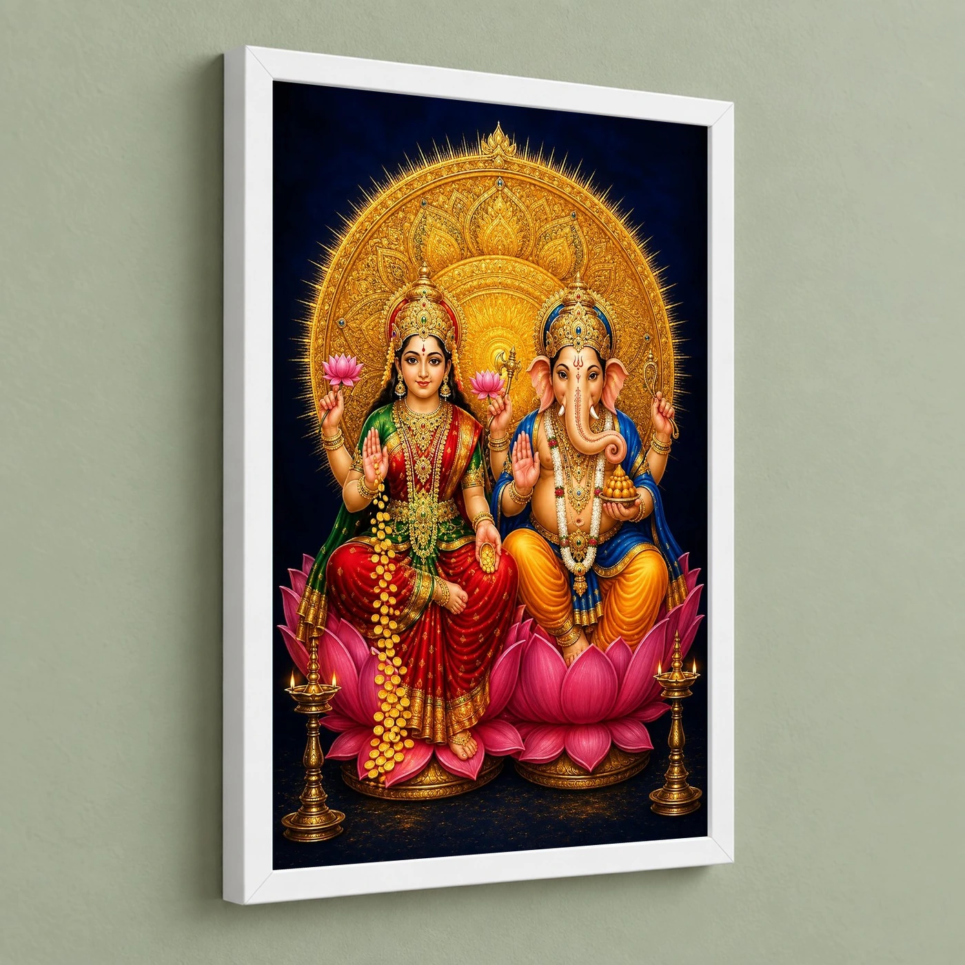 Laxmi Ganesh — Large Wall Statement Frame, view 5