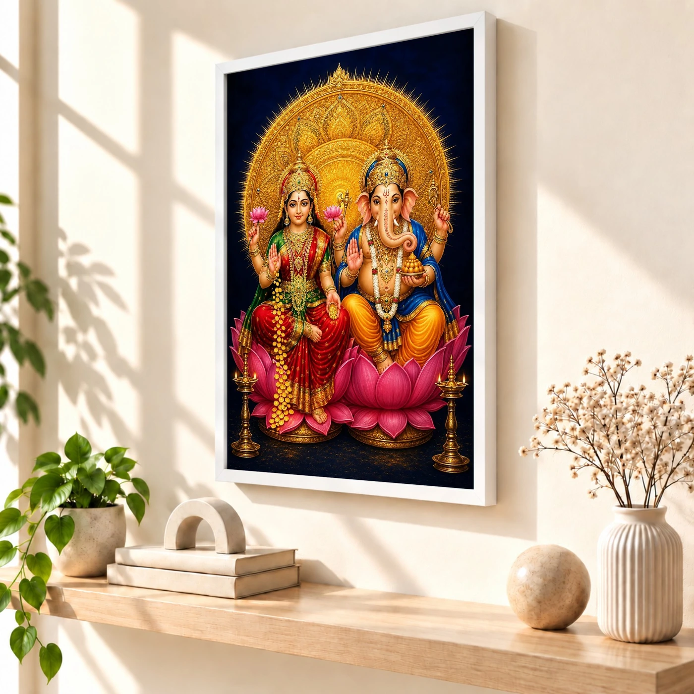 Laxmi Ganesh — Large Wall Statement Frame, view 7