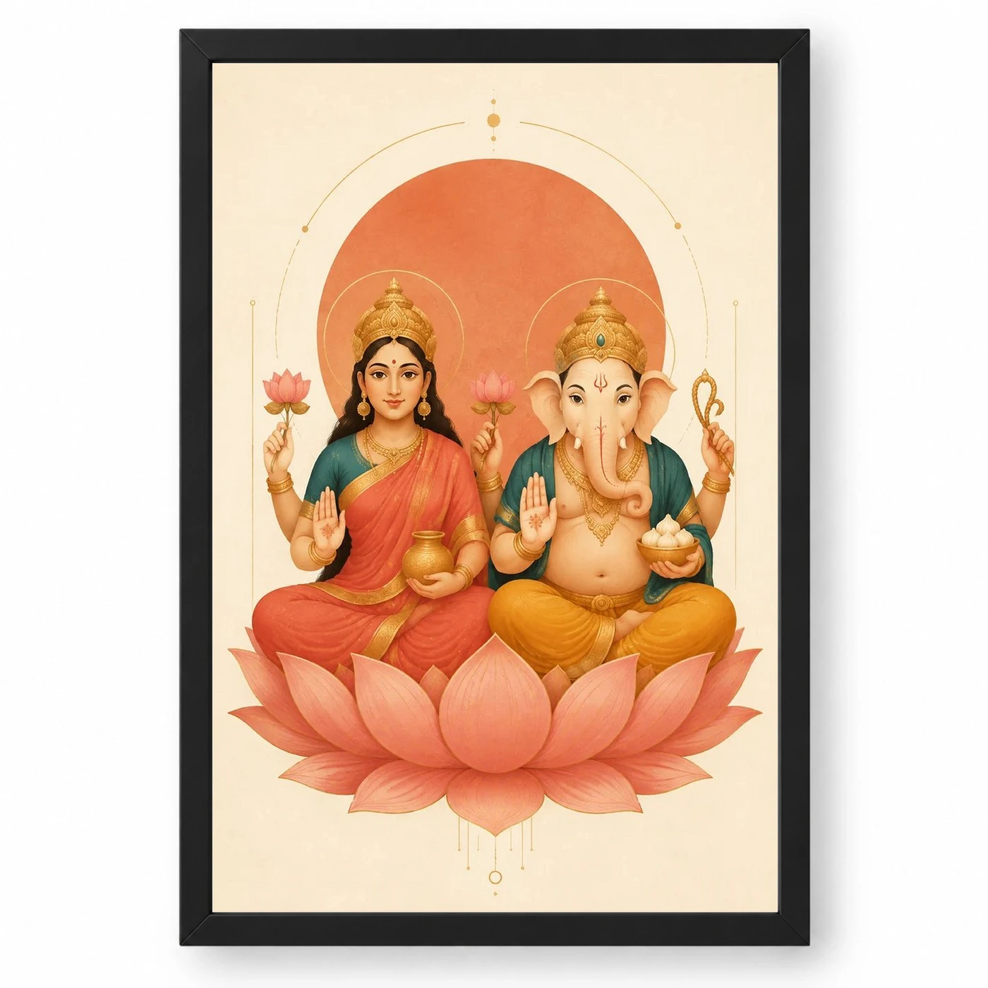 Laxmi Ganesh — Modern Minimalist Frame