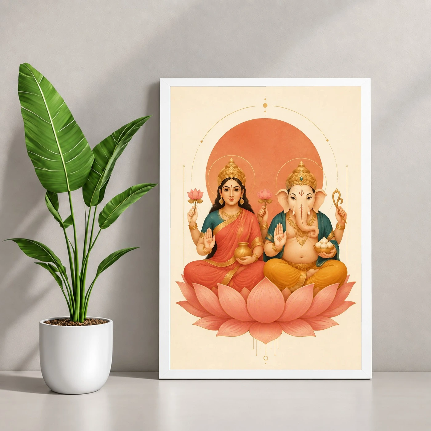 Laxmi Ganesh — Modern Minimalist Frame, view 4