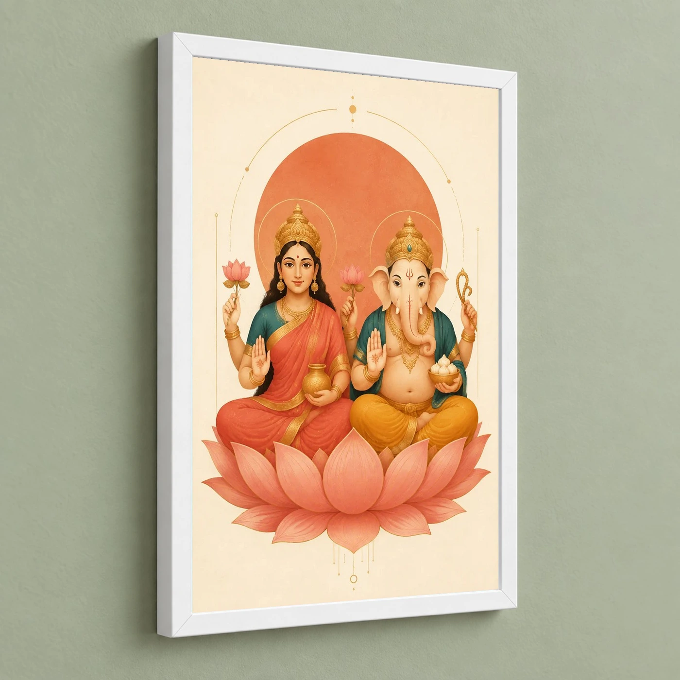 Laxmi Ganesh — Modern Minimalist Frame, view 5