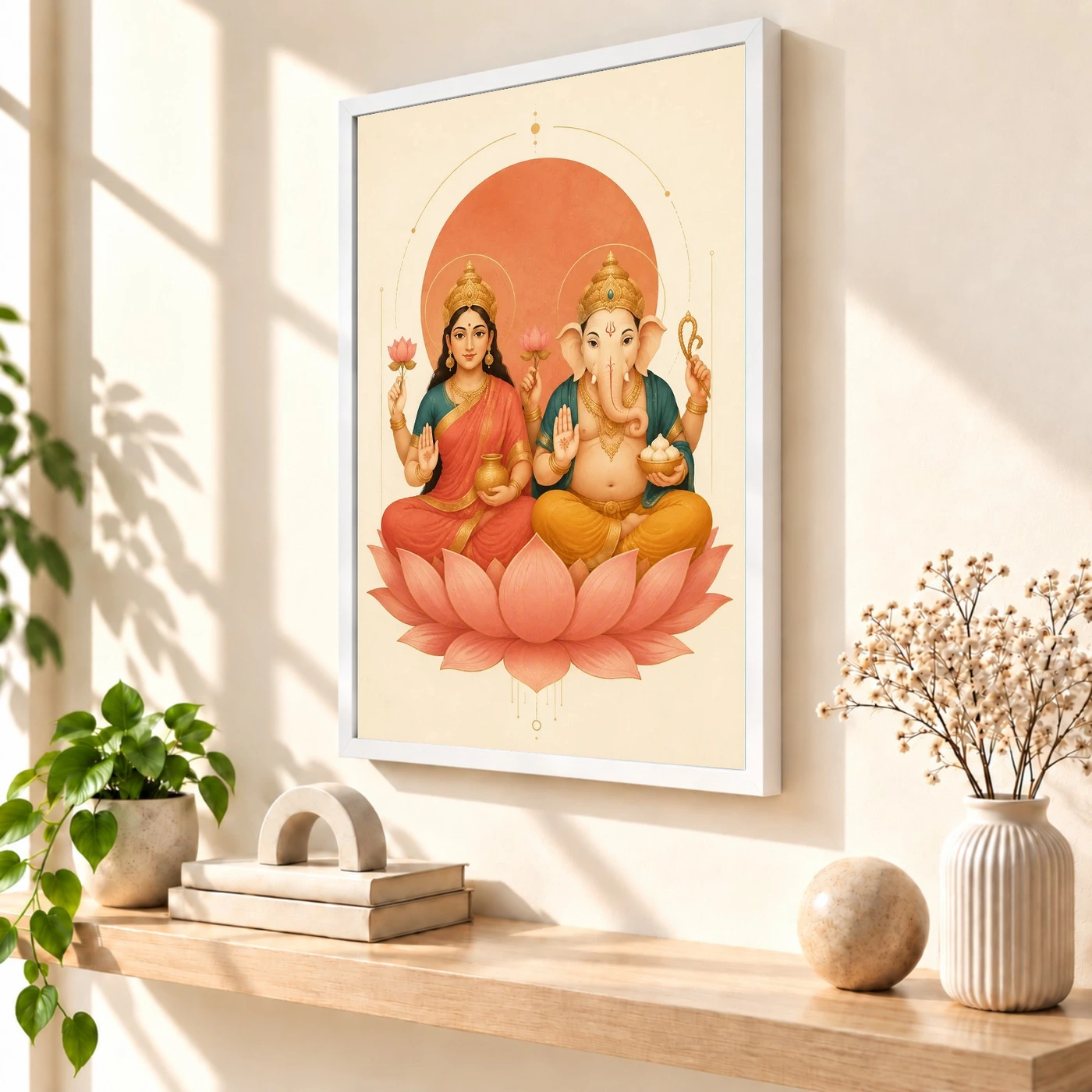 Laxmi Ganesh — Modern Minimalist Frame, view 7