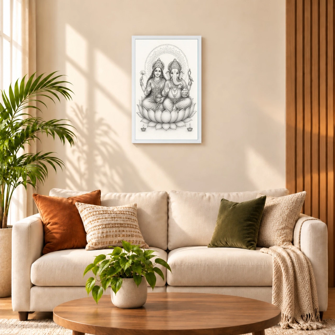 Laxmi Ganesh — Monochrome Sketch Frame, view 9