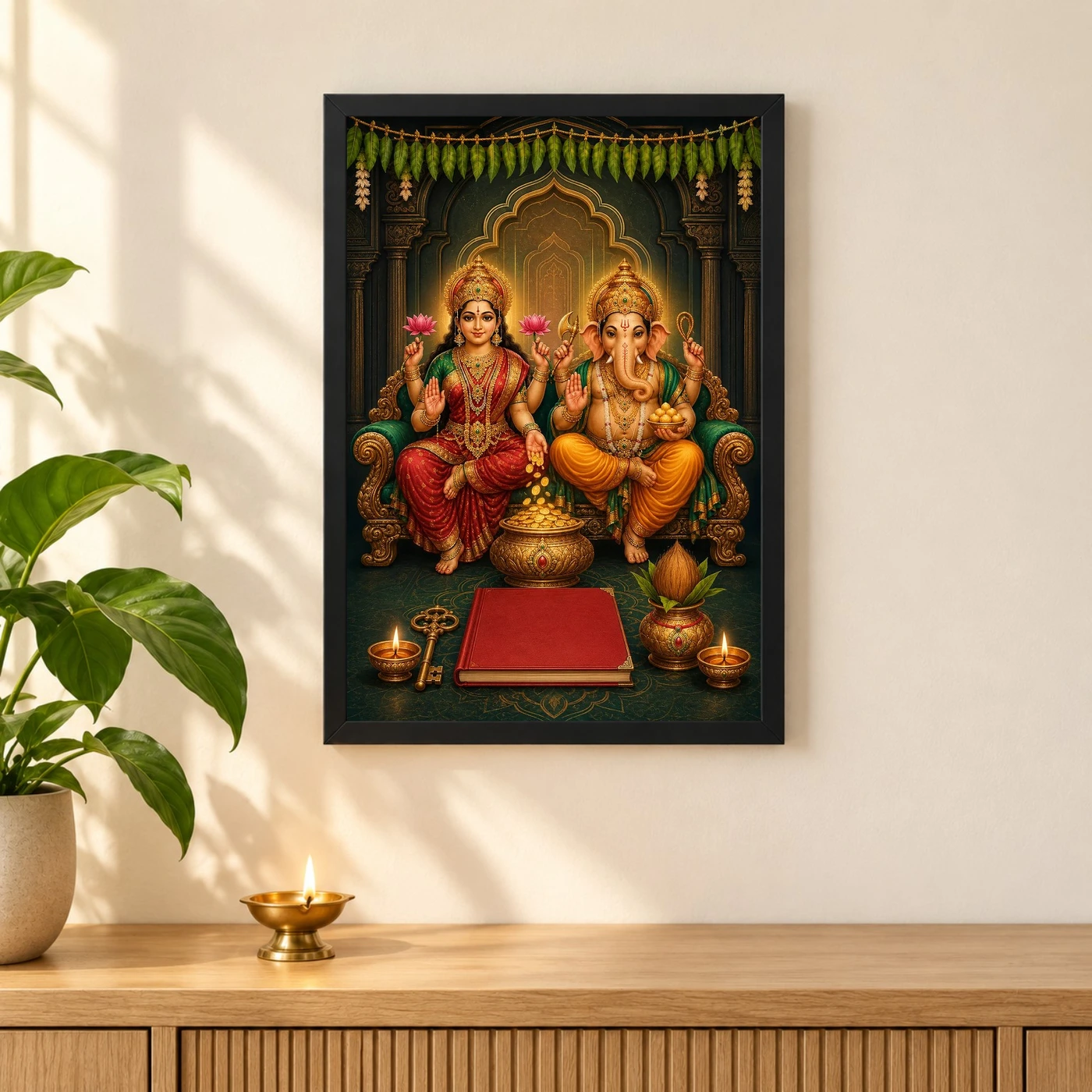 Laxmi Ganesh — New Business Opening Frame, view 3