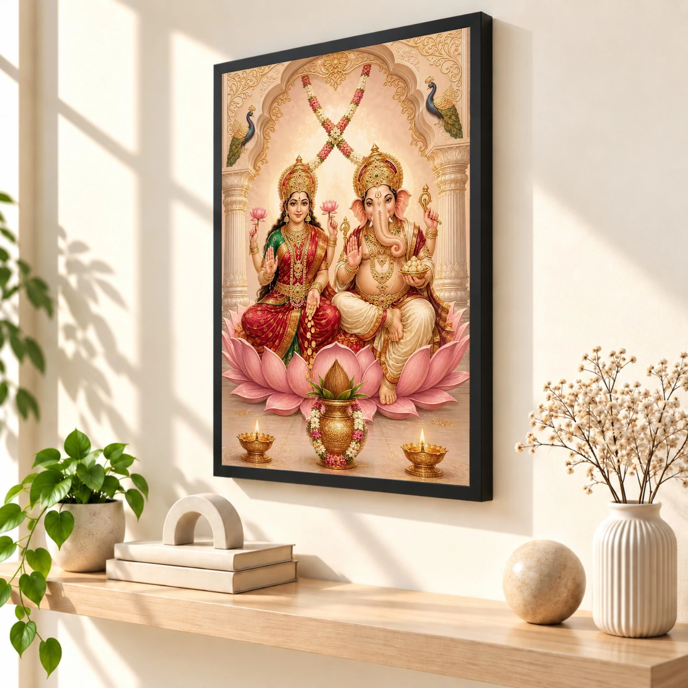 Laxmi Ganesh — Wedding Gift Edition Frame, view 2