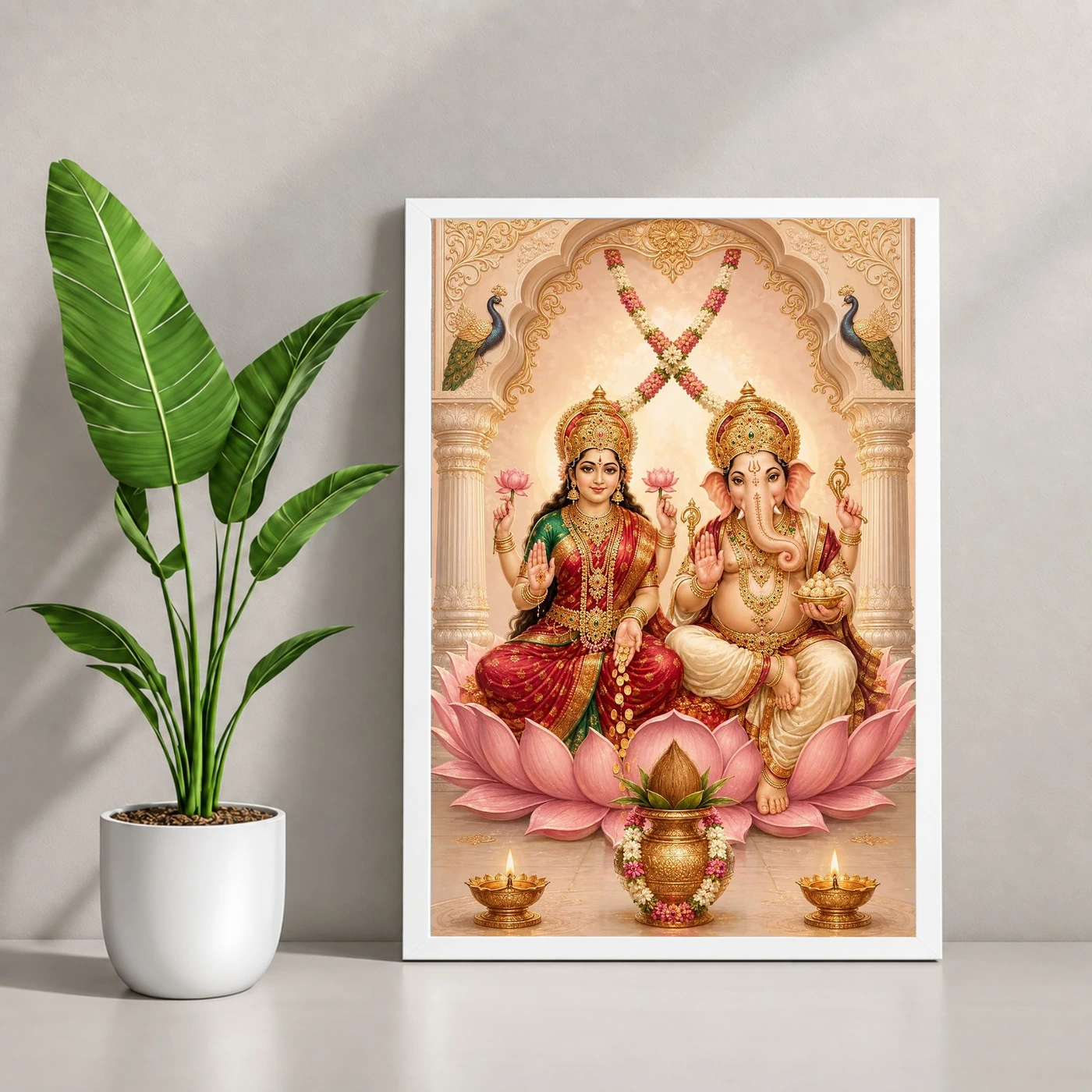 Laxmi Ganesh — Wedding Gift Edition Frame, view 4