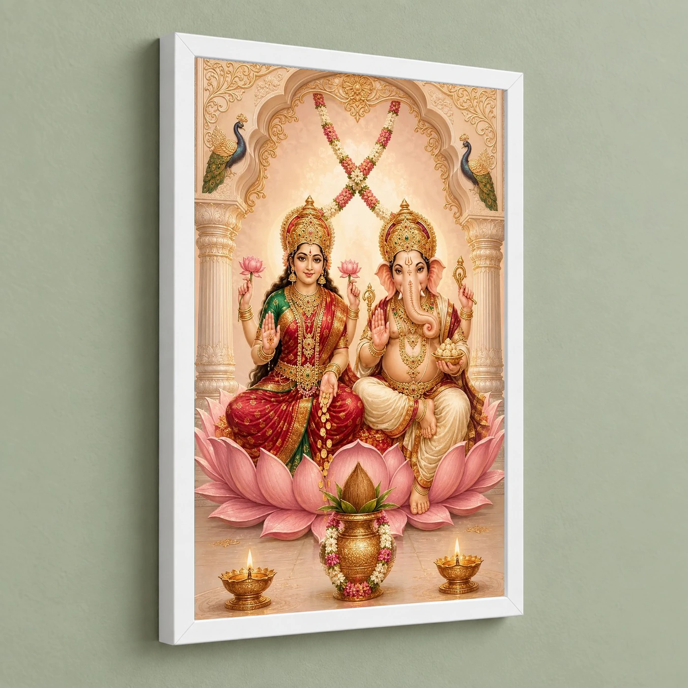 Laxmi Ganesh — Wedding Gift Edition Frame, view 5
