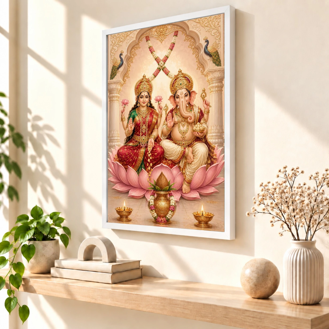 Laxmi Ganesh — Wedding Gift Edition Frame, view 7