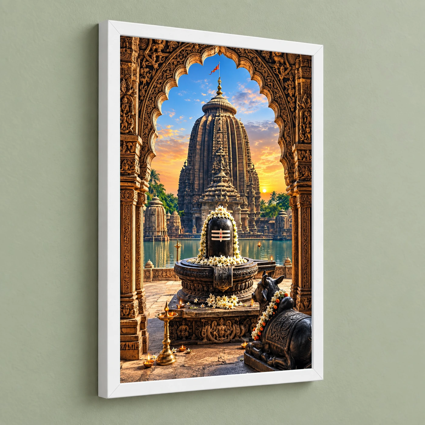 Lingaraj Ekamra Kshetra Dawn Photo Frame, view 5