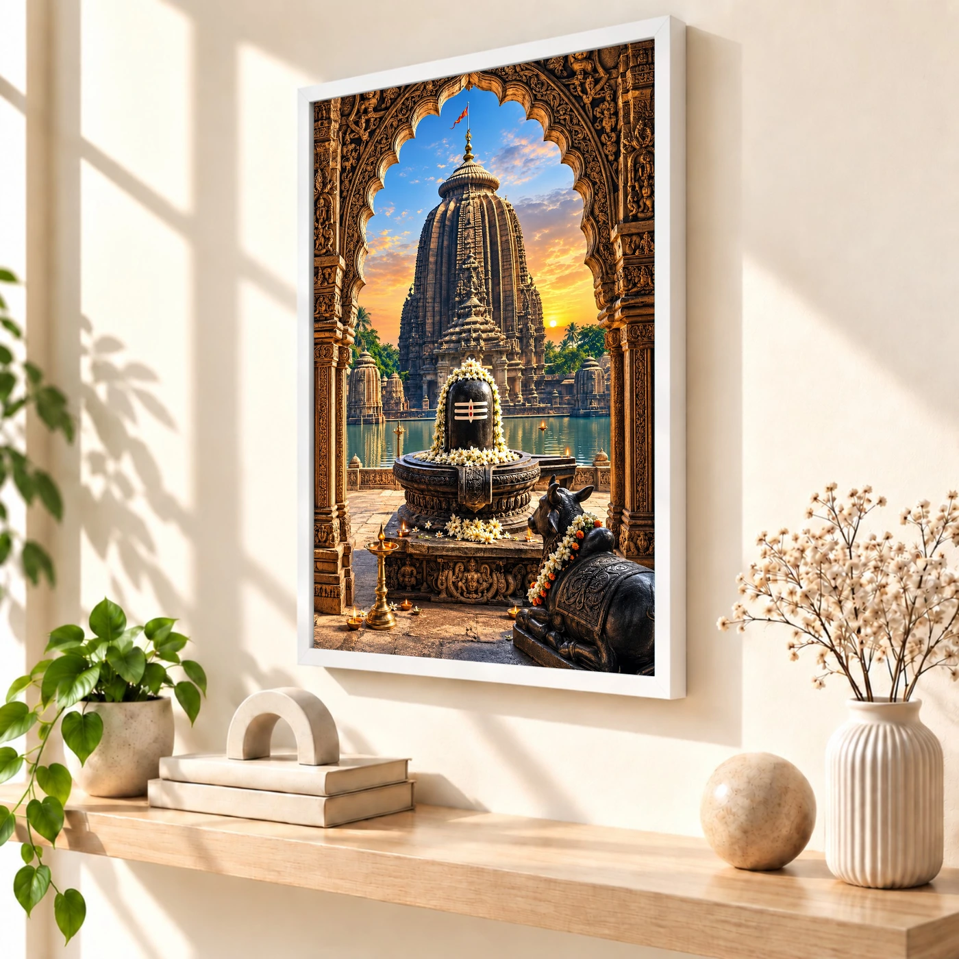 Lingaraj Ekamra Kshetra Dawn Photo Frame, view 7