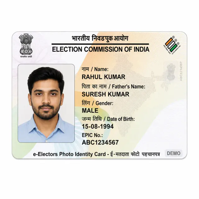 Maharashtra PVC Voter ID Card Print