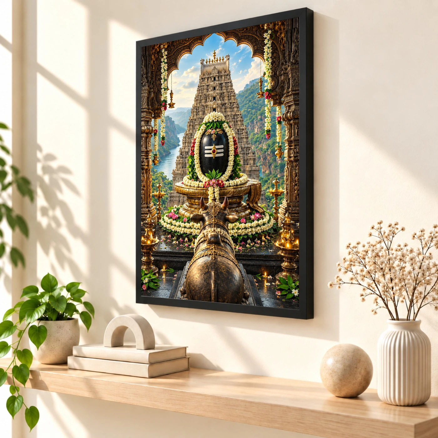Mallikarjuna Srisailam Jasmine Darshan Photo Frame, view 2