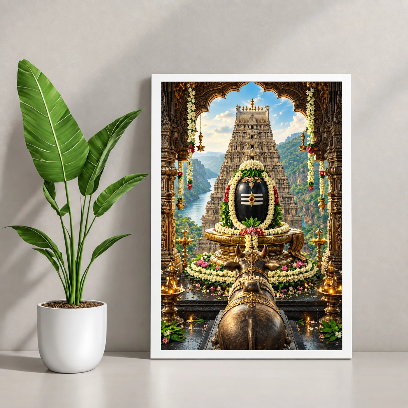 Mallikarjuna Srisailam Jasmine Darshan Photo Frame, view 4